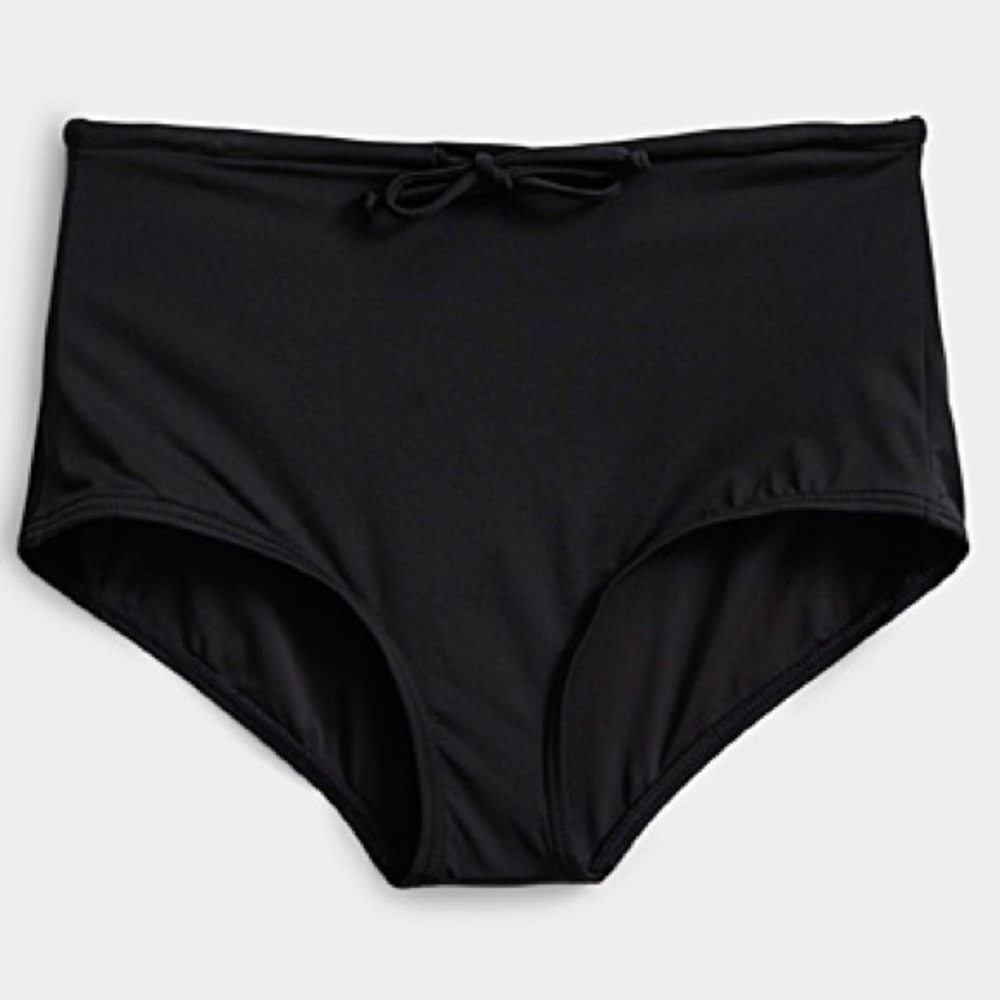 Simons HIGH-RISE TIE BIKINI BOTTOM